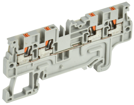 Колодка клеммная CP-MC 4 вывода 1,5мм2 серая IEK YCT22-00-4-K03-001