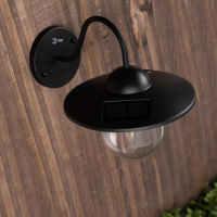 Светильник уличный ERASF22-38 на солнечных батареях настенный Ретро 1 LED ЭРА Б0053388