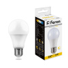 Лампа светодиодная LED 7вт Е27 теплая FERON LB-91 25444