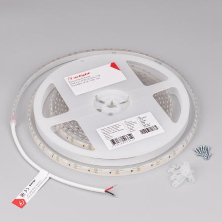 Лента герметичная RTW-PU-A120-10.5mm 12V Day4000 (16.8 W/m, IP68, 2835, 5m) (, -) Arlight 029597(2)