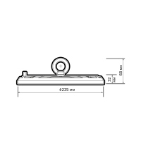 Светильник светодиодный промышленный ДСП-50Вт 5000К 5000Лм 90° IP65 Jazzway JazzWay 5052413