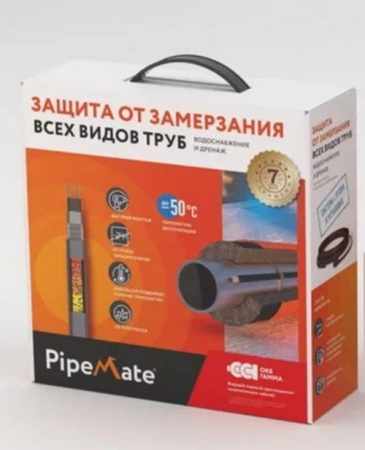 Секция нагревательная кабельная PipeMate 25Вт/м 05м ССТ 2265960