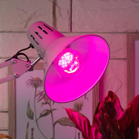 Б0039071 Лампа светодиодная лампа для рассады тип А60, 14 Вт, 220-240V FITO-12W-RB-E27-K ЭРА 