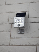 Прожектор с датчиком движения, на солнечной батарее, 6LED, 150 lm ERAFS048-08 ЭРА Б0044248