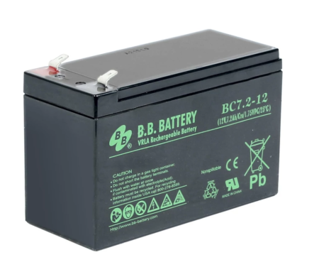 Аккумулятор 12В 7.2Ач B.B.Battery АКБ BC 7.2-12 00-00016176