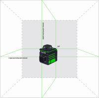 Уровень лазерный CUBE 2-360 Green Ultimate Edition ADA А00471