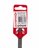 Бур SDS-plus (2спирали, 2 резца)  5х210/150 Интерскол 0505.210