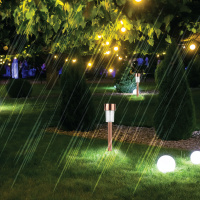 Садовый светильник на солнечной батарее, нержавею щая сталь, ''медный'', 32 см SL-SS30-CPR ЭРА Б0032594