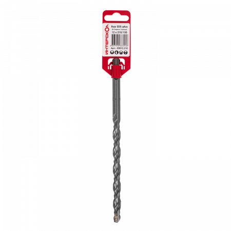 Бур SDS-plus (2 спирали, 2 резца)  12х210/150 Интерскол 05012.210