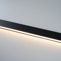 Светильник светодиодный трековый магнитный на шинопровод ДПО-18w 4000К 1440Лм 48v черный FERON MGN302 41940