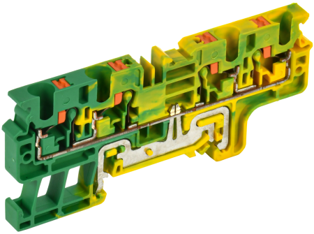 Колодка клеммная CP-MC-PEN земля 4 вывода 4мм2 IEK YCT22-03-4-K52-004