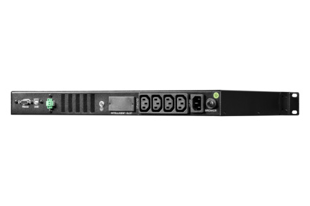 Источник бесперебойного питания Line-interactive SMTSE 750 ВА/450 Вт 1/1 1 мин Rack 4хIEC 60320 C13 USB, RS-232, SNMP, Intelligent Slot Systeme Electric SMTSE750RMI1U