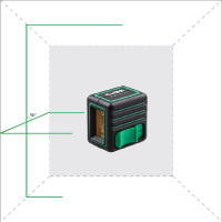 Уровень лазерный Cube MINI Green Basic Edition ADA А00496