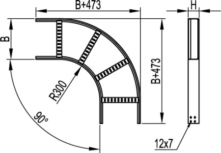 BRAVA Переключатель 2 поста 2 модуля белый IN-Liner FRONT