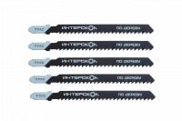 Пилки для лобзика по дереву T111C 100х75х3.0 (5шт) Интерскол 33175.103