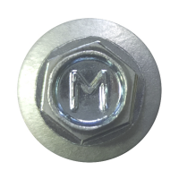 Саморез кровельный 4.8х19 по металлу сверло №2 шайба d=14мм с EPDM прокладкой оцинкованный Руфкомплект 310437