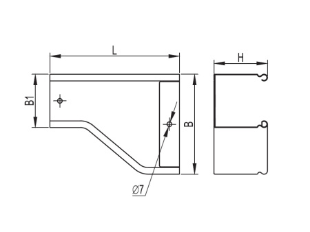 Кабель-канал 25/1х17 TMC IN-Liner