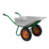 Тачка садово-строительная, 2-х колесная, усиленная, грузоподъемность 320 кг, объем 100 л Matrix 689233