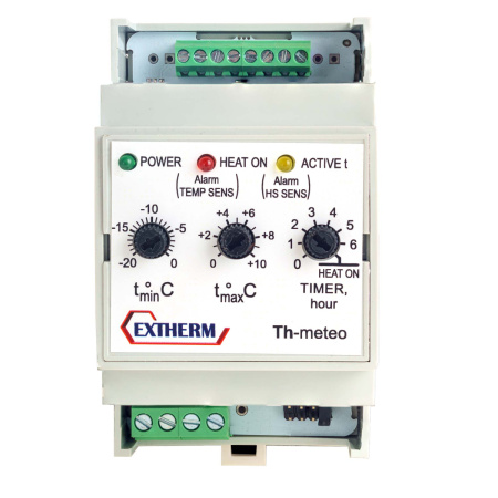 Термостат метеостанция Th-meteo для управления системой электрообогрева EXTHERM Extherm Th-meteo