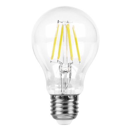 Лампа светодиодная LED 7вт Е27 теплый FILAMENT FERON LB-57 25569