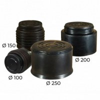 Заглушка 40 полипропиленовая PPR белая Политэк 9000001040