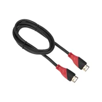 Кабель HDMI - HDMI с фильтрами, 1 метр (GOLD) (PVC пакет), 17-6202, REXANT