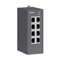 Промышленный неуправляемый коммутатор, 8х10/100Base-T(X) портов RJ45, 12-48В DC/18-30В AC, с резервированием DKC N1000-8T-P2