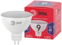 Лампа светодиодная LED MR16-9W-865-GU5.3 R (диод, софит, 9Вт, хол, GU5.3) (10/100/3600) ЭРА Б0045353