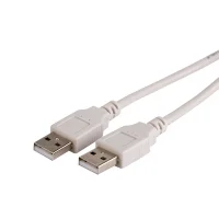 Кабель USB (шт. USB A - шт. USB A) 1.8 метра серый (18-1144), REXANT