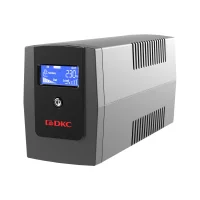 Источник бесперебойного питания line-interactive, Info LCD 600 ВА/360 Вт, 1/1, 3xIEC C13, USB + RJ45, LCD, 1x7Aч DKC INFOLCD600I