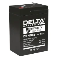 Аккумулятор DT 4В 4.5Ач DELTA DT 4045