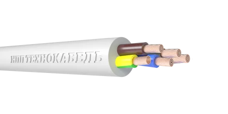 Провод ПВС 5х2,5(4х2,5+1х2,5) ТРТС Технокабель НПП 00-00148780