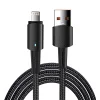 Кабель USB-A - Lightning для Apple, 2,4А, 1м, черный REXANT 18-7058